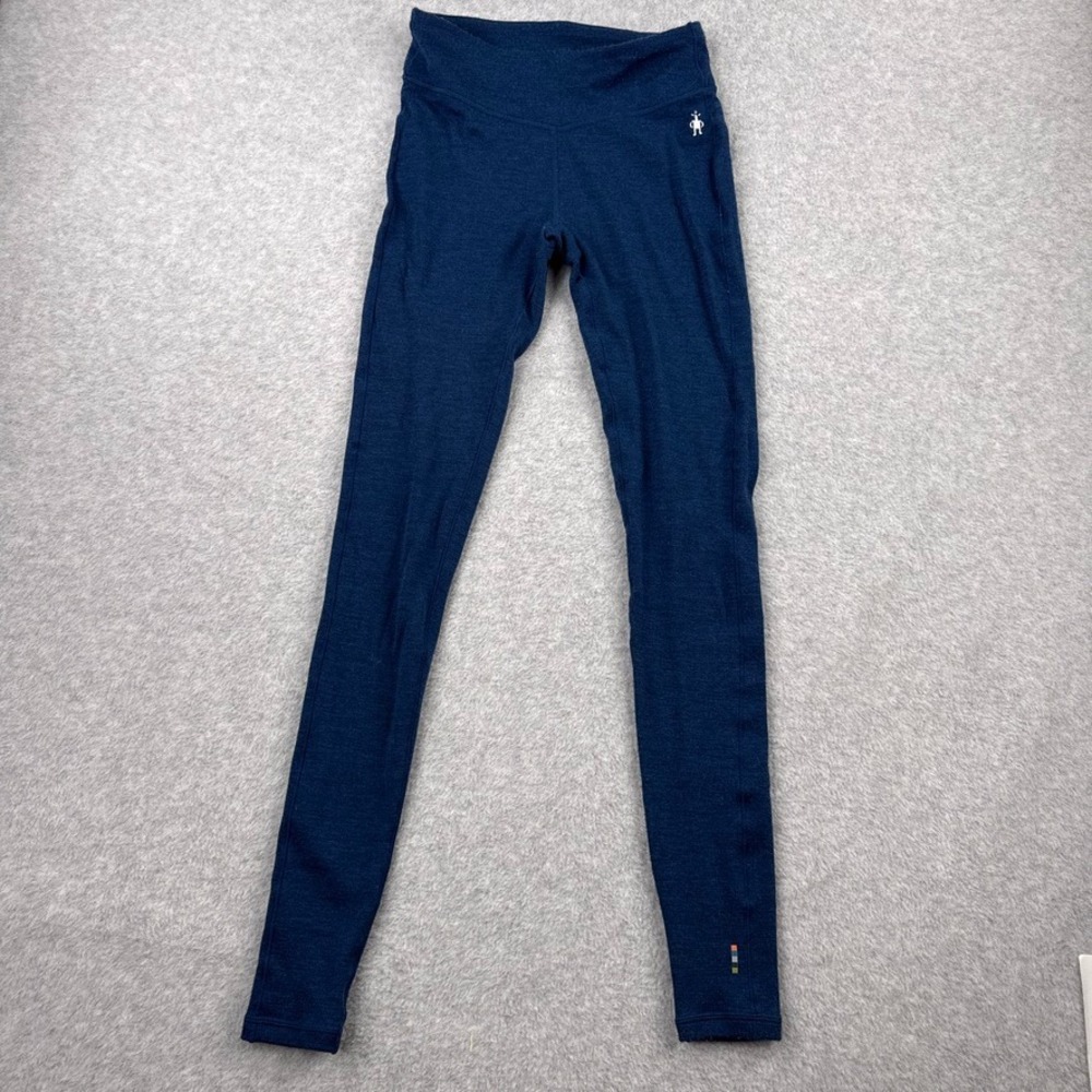 Smartwool Pants Womens Sz XS Blue Classic Thermal Merino 250 Base Layer Bottom